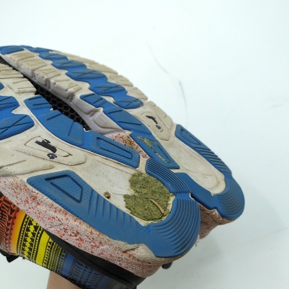 Zoot Run Ali'i Flying Hawaiian Unisex Running Shoes Men's 9.5 Black Rainbow - Picture 13 of 14